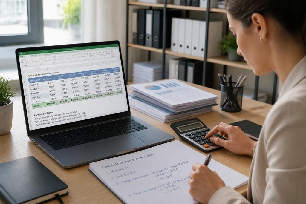 apprenez à calculer votre marge commerciale facilement grâce à notre méthode pas à pas, idéale pour optimiser vos profits et gérer efficacement votre entreprise.