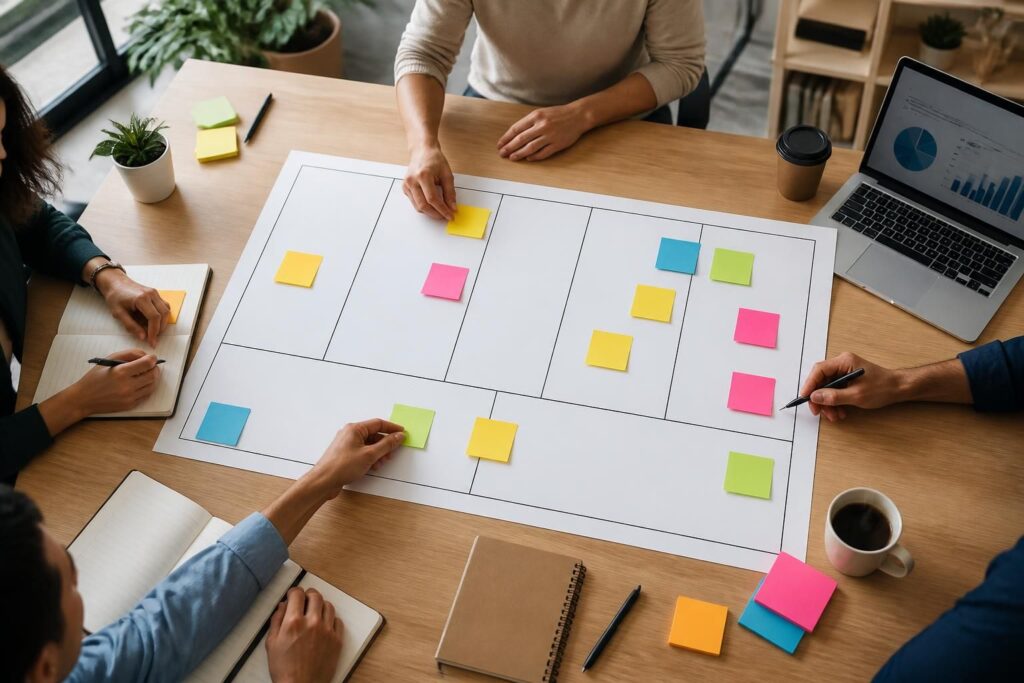 découvrez comment élaborer un canevas de proposition de valeur efficace grâce à ce mode d'emploi complet, conçu pour optimiser votre stratégie business et séduire vos clients.