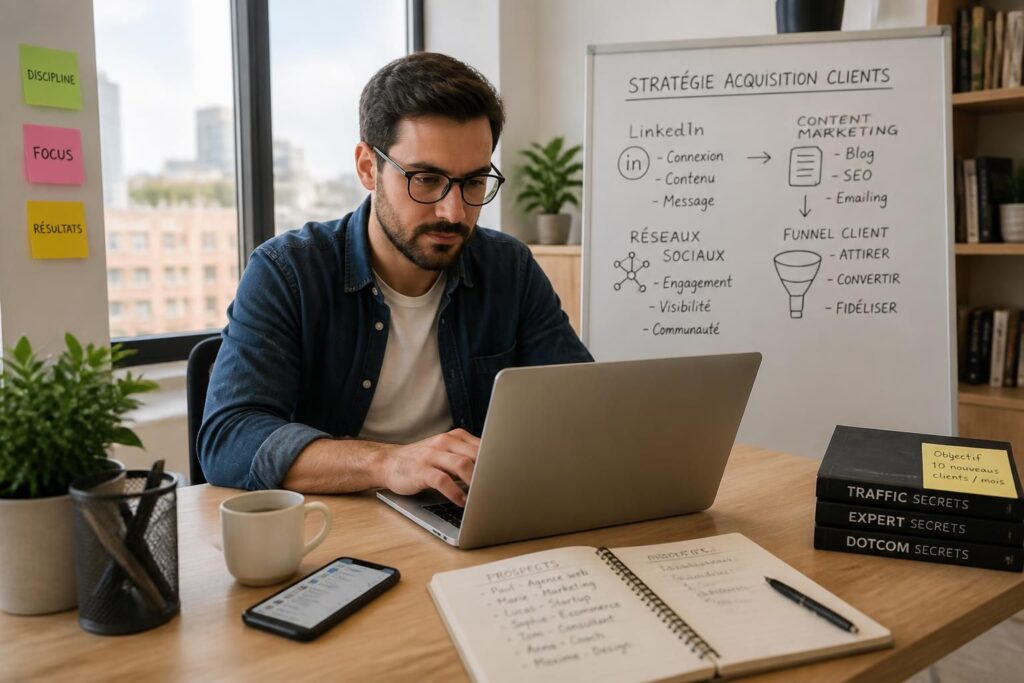découvrez les stratégies efficaces pour trouver des clients en tant que freelance et développez votre activité avec succès grâce à des méthodes éprouvées.